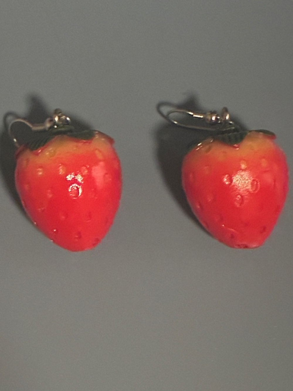 Strawberry Drop Earrings
